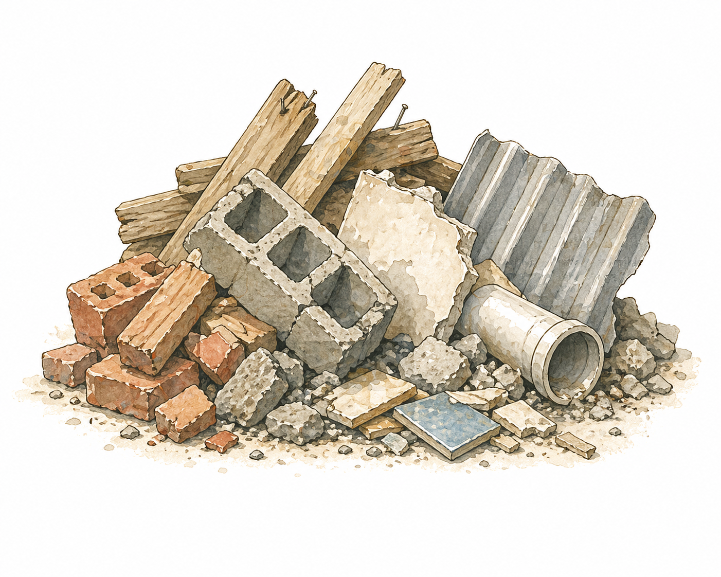 Construction waste